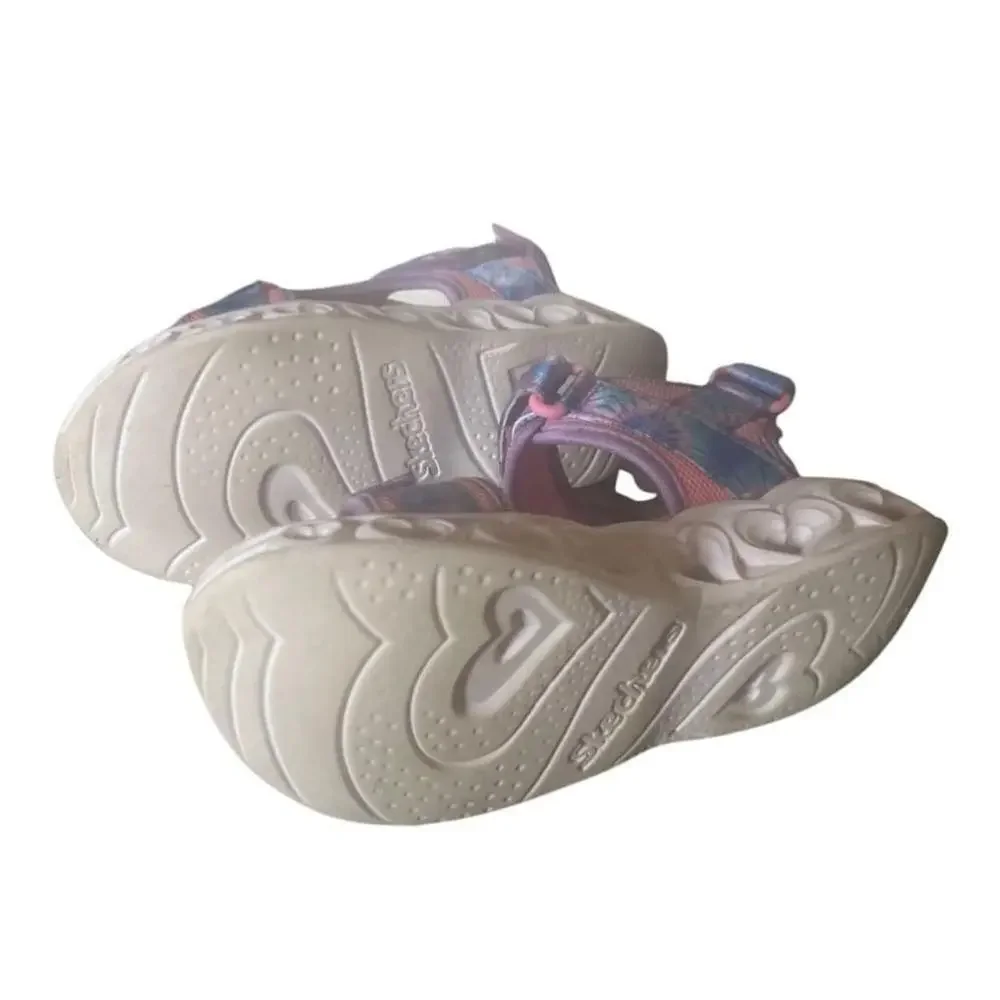 Skechers Child Heart Lights Sandals-Color Groove Sneaker